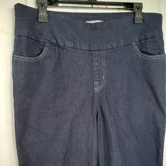 Flex-Fit Pull-On Straight-Leg Jean Size 14W - Picture 3 of 11
